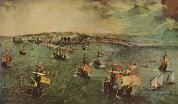 Pieter Bruegel d Ä 031 navires de guerre Peinture à l'huile